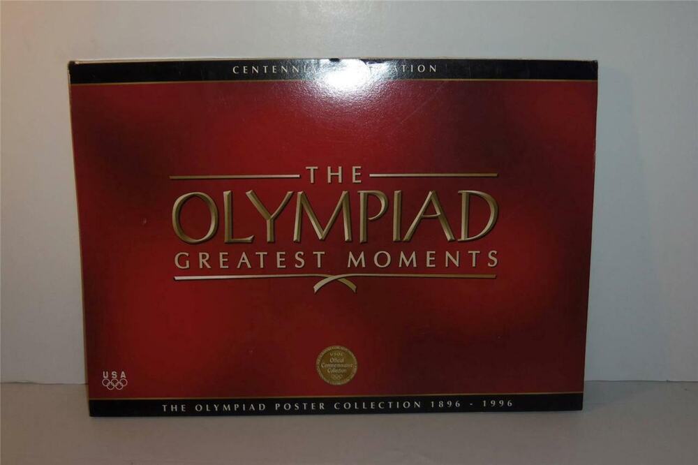 The Olympiad Greatest Moments Poster Collection 1896-1996 USA Dreamworks -714T16